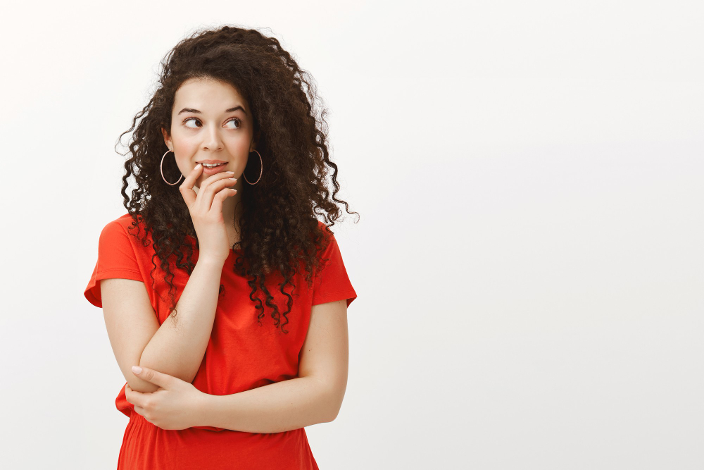 mujer no logra hablar ingles
